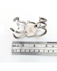 Southwestern Sterling Silver & Hematite Cuff Bracelet